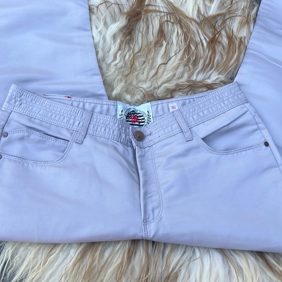 Plantini NWT Pale Grey jeans relaxed fit straight leg Nice! men’s sz W 36 X L 30 - Picture 2 of 8